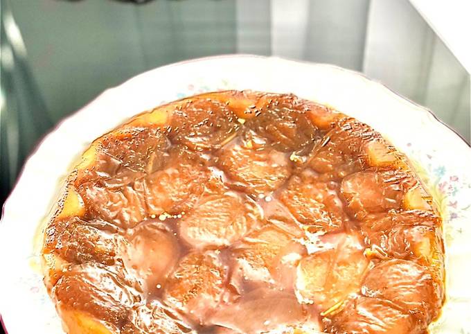 Tarte tatin aux abricots