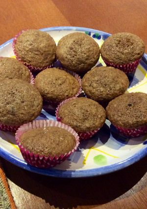 Una foto de Muffins de chocolate y café sin gluten ni lácteos
