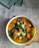 Sup Daging dan Tulang Sapi (Guriiiih dan full Rempah)