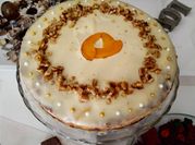 Una foto de relleno para torta de cumpleaños