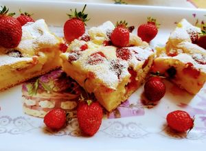 Epres - pudingos piskóta 🍓🍓🍓 recept fotója