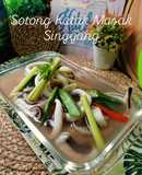 Sotong Katak Masak Singgang