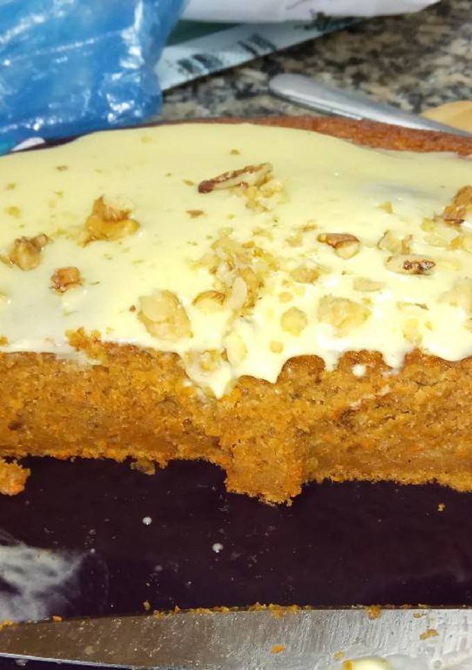 Una foto de Carrot Cake (Bizcocho de zanahoria)