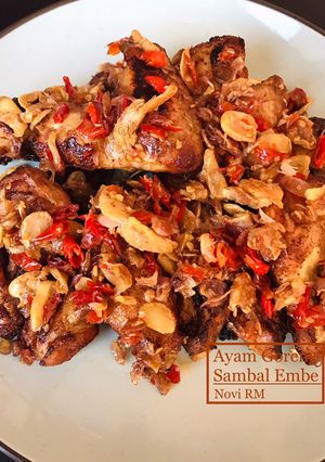 Foto resep Ayam Goreng Sambal Embe