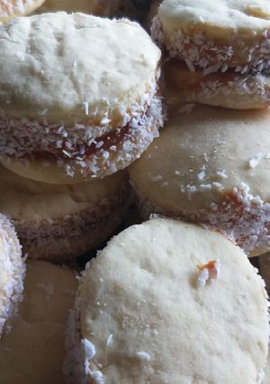 Una foto de Alfajor de maicena