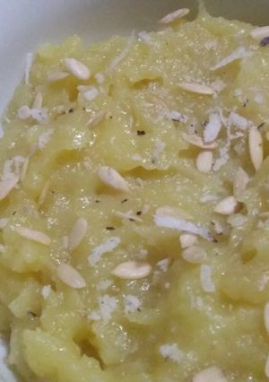 A picture of Patato halwa.