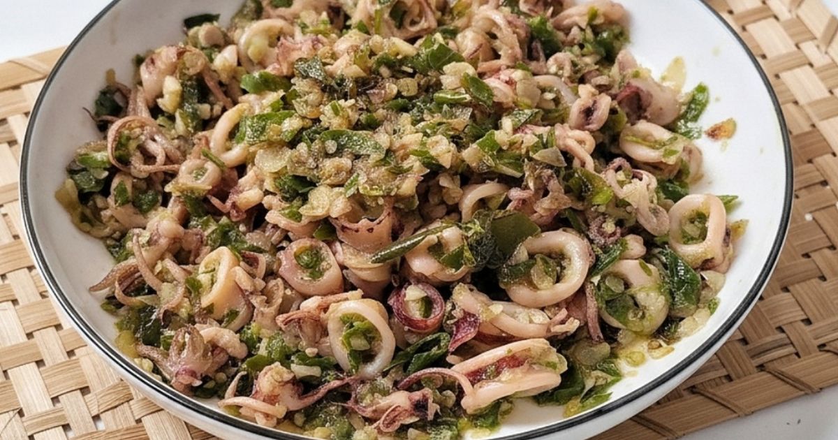 Cumi Cabai Hijau