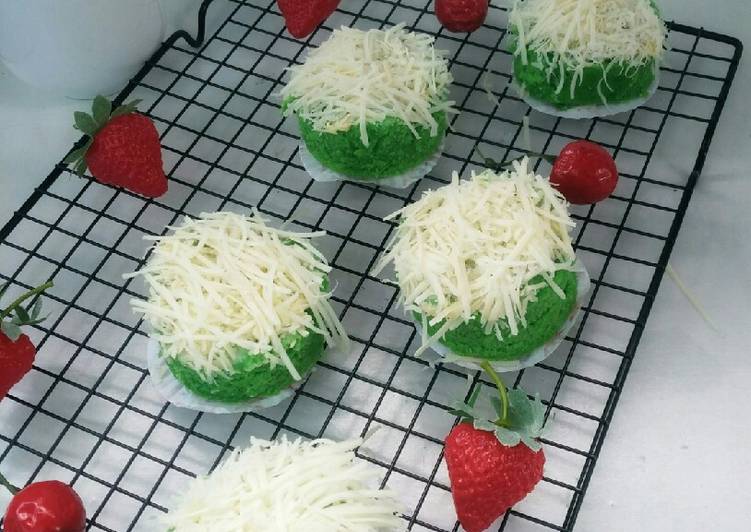 Resep Bolu kukus pandan, Enak