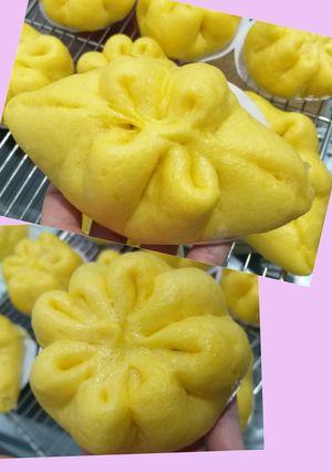 Foto resep Pumpkin Pao / Pao labu kuning