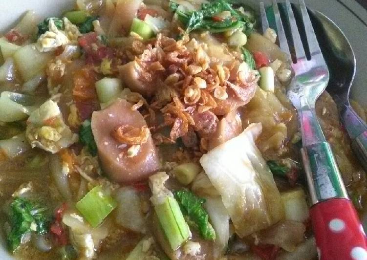 Resep Kwetiau nyemek Anti Gagal