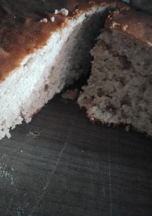 Una foto de Bizcochuelo de banana y chocolatada esponjoso