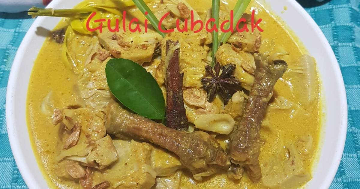 Resep Gulai Cubadak Nangka Muda Khas Padang Oleh Lina Bachry Cookpad