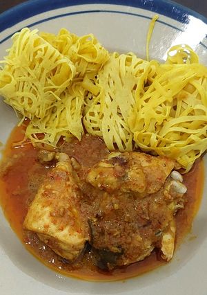 Foto resep Roti Jala dengan Kari Ayam