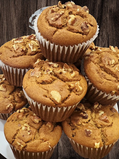 A picture of Easy Banana Walnut Muffin (Gluten free).