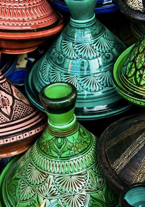 A picture of Chicken Tajine.