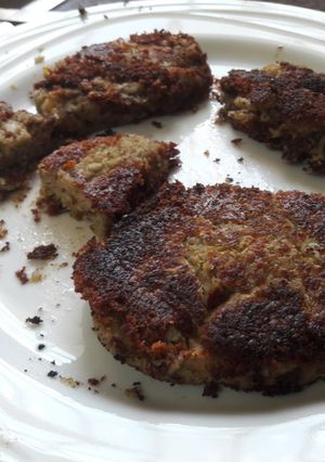 Una foto de Filetes/hamburguesas sin gluten y veganos 🍔