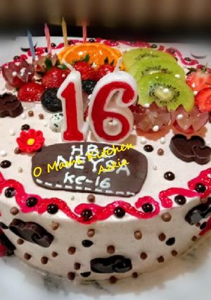 Foto resep Sweet Blackforest Tiramisu
