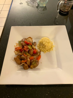 A picture of Pork Stir Fry.