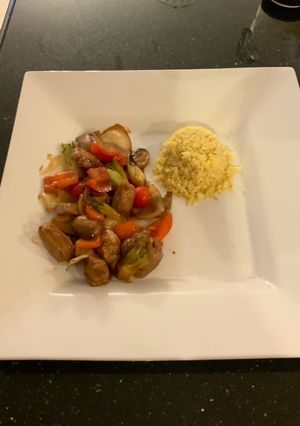 A picture of Pork Stir Fry.