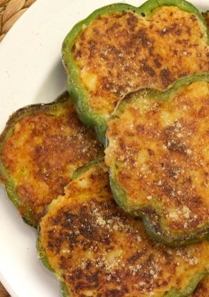 A picture of Potato Stuffed Capsicum Rings.