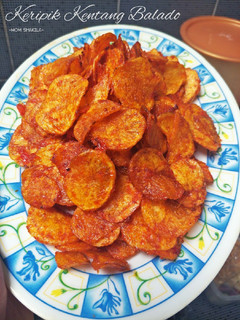 Foto resep Keripik kentang balado