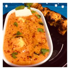 Paneer tikka masala A picture of Paneer tikka masala.