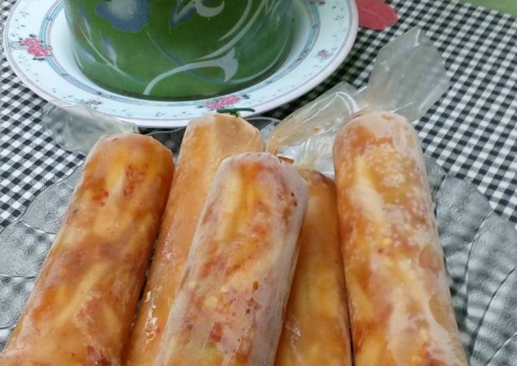 Resep Es lilin rucuh mangga #BikinRamadanBerkesan, Menggugah Selera