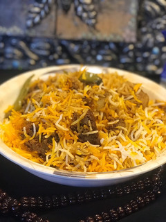 A picture of Beef biryani.