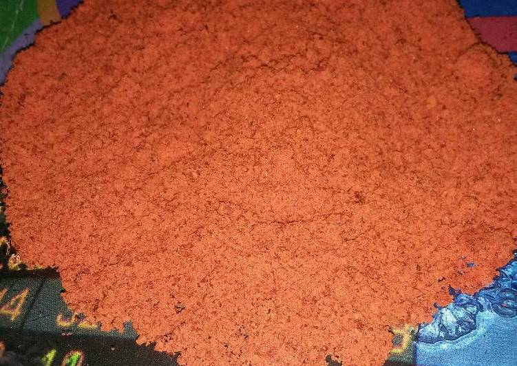 Resep Bubuk cabe simple, Enak
