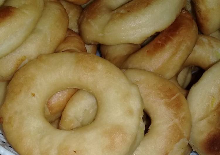 Langkah Mudah untuk Membuat Donat kentang empuk tanpa telur / bisa di frozen yang Lezat Sekali