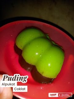 Foto resep Puding Alpukat Coklat