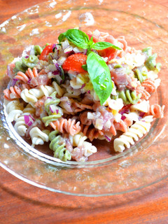 A picture of Chilled Pasta Salad with Bonito.