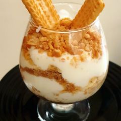 Easy homemade parfait A picture of Easy homemade parfait.