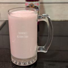 A picture of Rose Lassi.