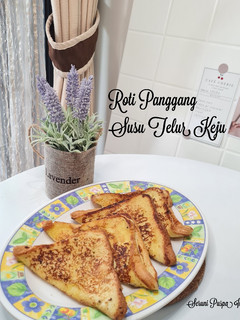 Foto resep Roti Panggang Susu Telur Keju