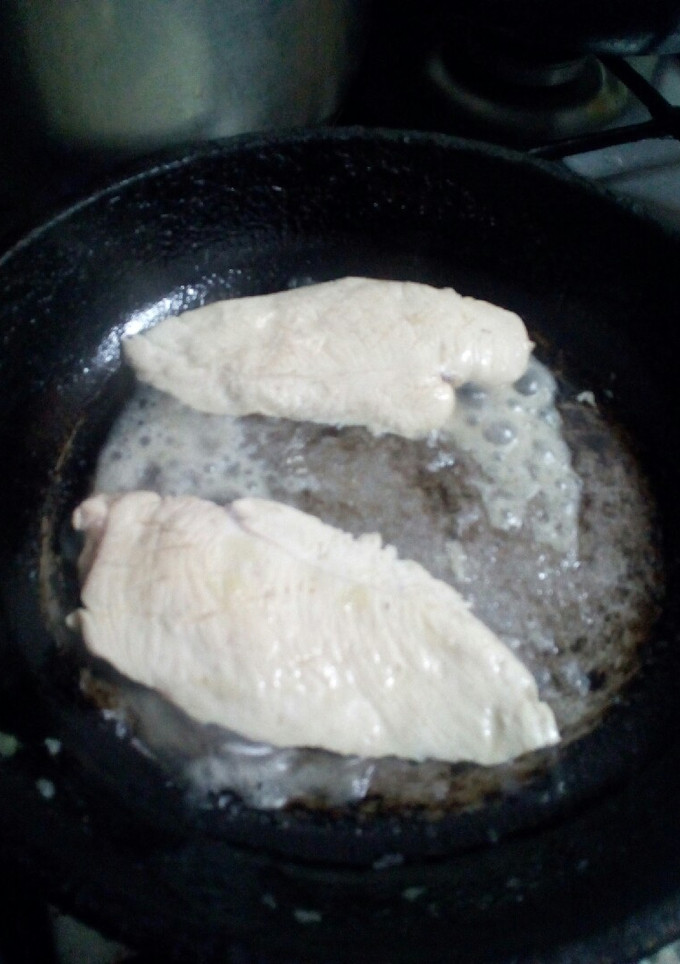 Una foto de Pechuga de pollo a la plancha