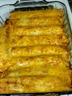 A picture of Easy Chicken Enchiladas.