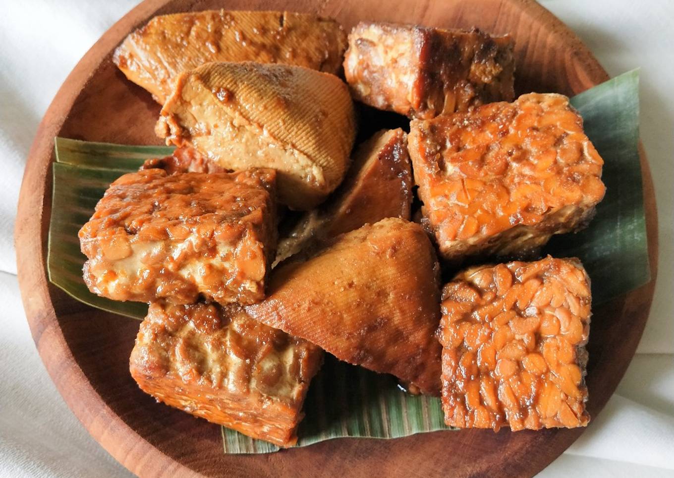 Tahu & Tempe Bacem enak pol! Bisa di frozen
