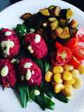 Falafel di ceci e barbabietole
