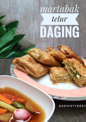 Foto resep Martabak telur daging