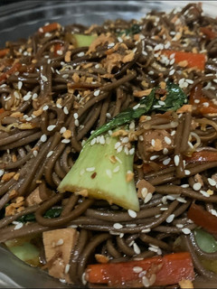 A picture of Ynielle’s Sesame Soba.