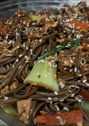 A picture of Ynielle’s Sesame Soba.