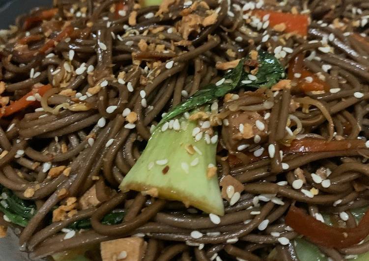 Easy Way to Cook Perfect Ynielle’s Sesame Soba
