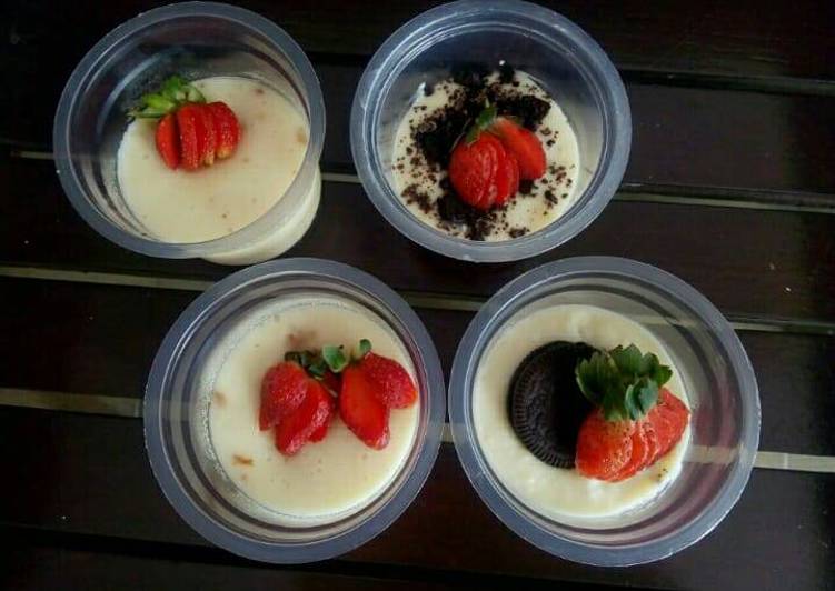 Cara Gampang Membuat (1) Oreo Strawberry Cheesecake, Menggugah Selera