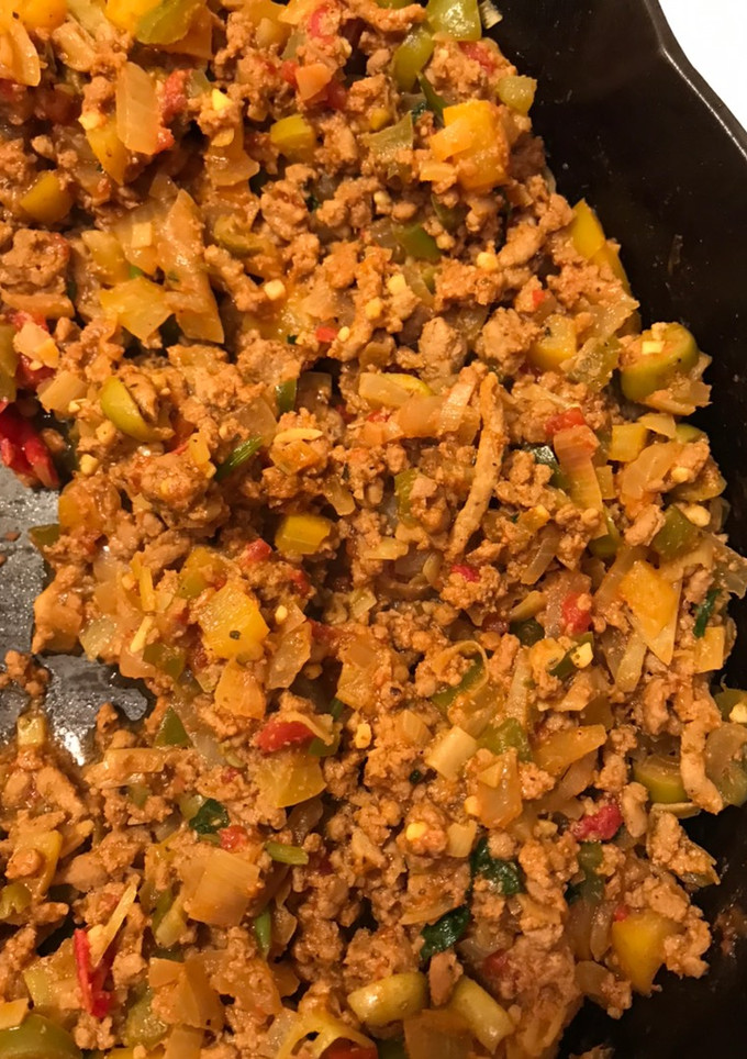 Una foto de Picadillo de pavo 🦃