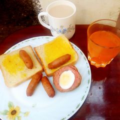 American breakfast #4weeksChallenge A picture of American breakfast #4weeksChallenge.