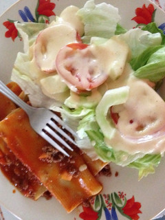 Una foto de Canelones rellenos de carne molida😍