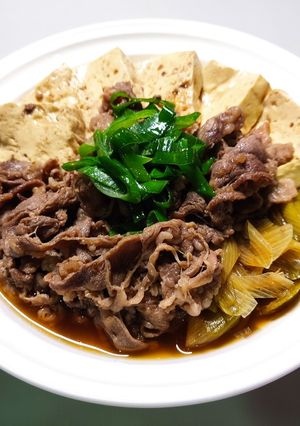 肉豆腐 にくどうふ 的食譜成品照片