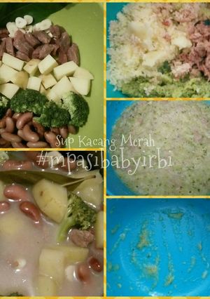 Foto resep MPASI 6bulan - Sup Salmon, Brokoli, Kentang, Kacang Merah