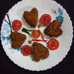 A picture of Banana flower fritters.